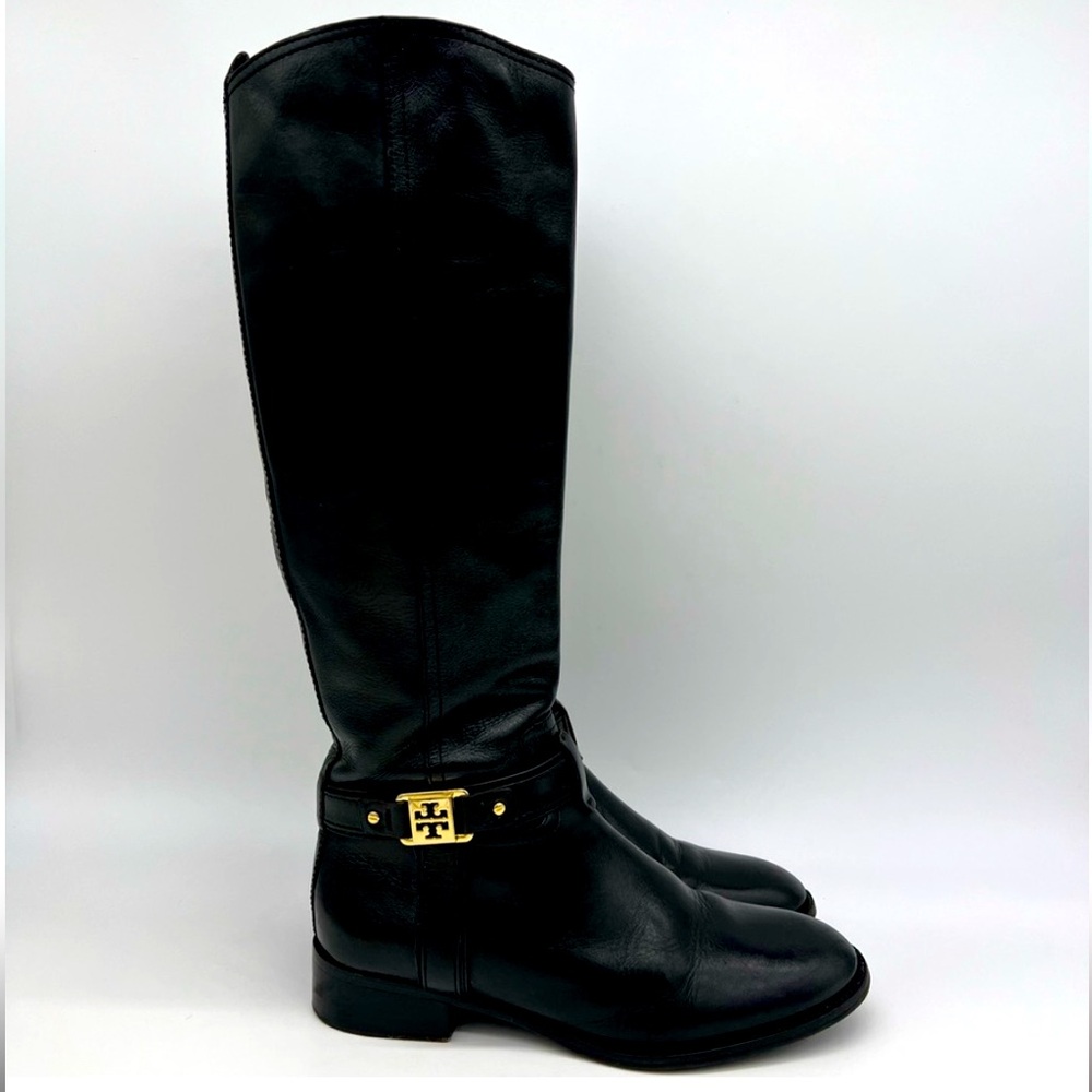 Tory Burch Alessandra Riding Boots Size 8.5